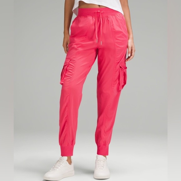 lululemon athletica Pants - Lululemon Dance Studio Joggers Relaxed-Fit Mid-Rise Cargo Size Large